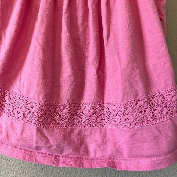 Janie and Jack Pink Ruffle Top - Picture 2 of 5